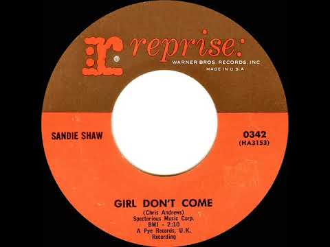 1965 HITS ARCHIVE: Girl Don’t Come - Sandie Shaw