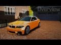 BMW 1M 2011 Carbon para GTA 4 vídeo 1