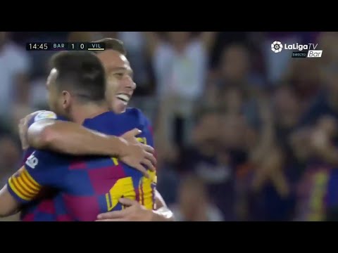 GOLAZO DE ARTHUR MELO/ Barça vs Villareal