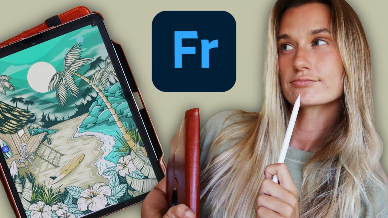 Why I Only Use Adobe Fresco (As A Full-Time Illustrator)