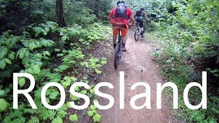 preview picture of video 'Mountain Biking, Rossland, BC'