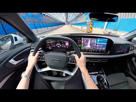 All New 2025 Audi A5 2.0T TFSI POV Test Drive