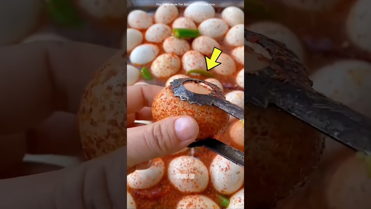 The Famous Red Egg in China