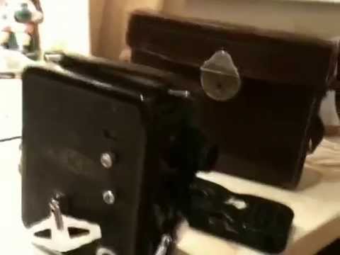 Vintage Dekko Standard 9.5mm Cine Camera with original case