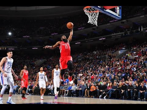 James Harden vs 76ers (27/01/2017) - 51 Pts, 13 Ast, 13 Rebs, History, MVP! 15-28 FGM, 6-11 Threes!