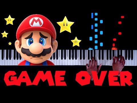 20 CLASSIC Mario "Game Over" Themes on Piano