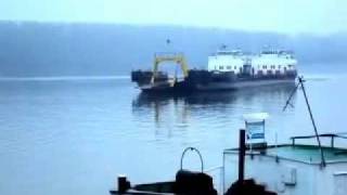 preview picture of video 'Ferry PRIRYAT 1 Danube river VIDIN'