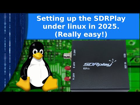 Ham radio - Setting up the SDRPlay under linux in 2025 is really easy