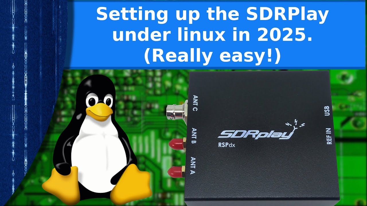 Ham radio - Setting up the SDRPlay under linux in 2025 is really easy