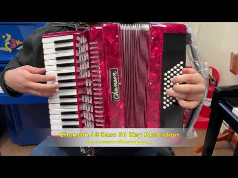 Chanson 48 Bass 30 Key Accordion