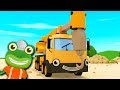 Caroline The Crane Song | Gecko's Garage | Kids Songs | Construction Trucks For Children