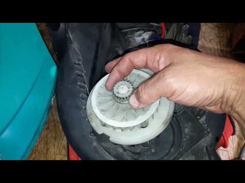 BOSCH ROTAK 32 - реанимация зубчатой передачи
