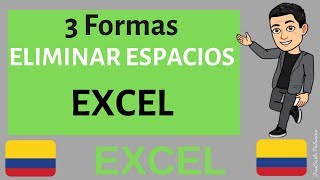 🔴 3 FORMAS EFECTIVAS de ELIMINAR  espacios en números con formato texto | ELIMINAR ESPACIOS EN EXCEL