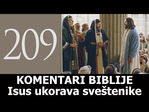 KB 209 - Isus ukorava sveštenike
