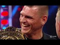 GUNTHER Attacks The Miz WWE RAW 10 30 2023