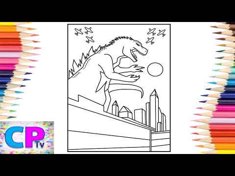 Godzilla Coloring Pages/Monster Godzilla/Elektronomia x Stahl x RUD - Caramel [NCS Release]