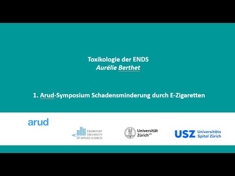 Schadensminderung durch E-Zigaretten – Teil 3 – Aurélie Berthet