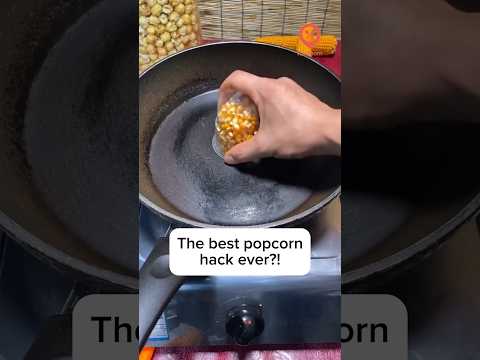 Is this the best popcorn making hack ever?! 🍿🤷🏽‍♂️