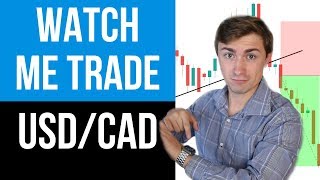 LIVE Forex Trading USD/CAD: Watch the Trade Start to Finish! 💰📈