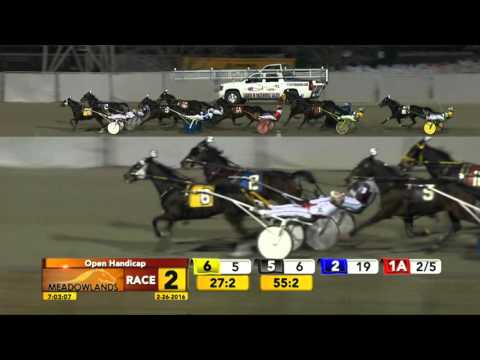 Meadowlands February 26, 2016 - Race 2 - Gural Hanover