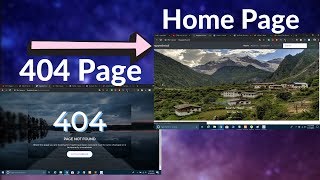 How to Redirect all 404 Error Page to Home Page