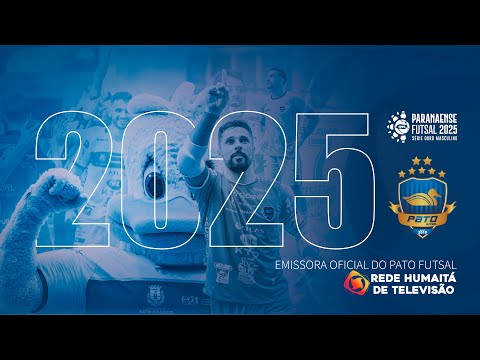 (AO VIVO) PATO FUTSAL x UMUARAMA  -  CAMPEONATO PARANAENSE DE FUTSAL SÉRIE OURO 2025