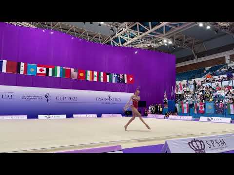Alina Protasova Clubs AA 1st UAE Gymnastika Cup 2022