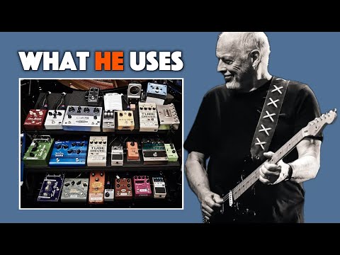 Analyzing David Gilmour's Pedalboards (1977 - 2024)