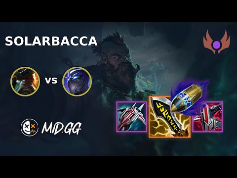 MID.GG: [ solarbacca ] Gangplank TOP vs Shen | NA MASTER | LOL Season 2025