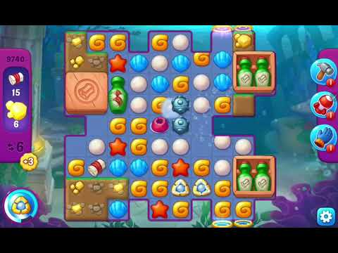 Fishdom Super Hard Level 9740 ( with ingame bosters) @choraelmin