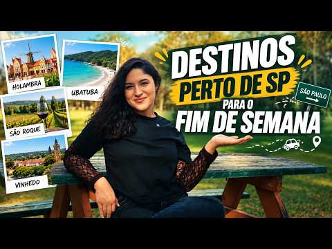 Destinos perto de SP para o Fim de Semana
