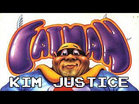 Fatman:  The Caped Consumer Review - Commodore Amiga - Kim Justice (Kimblitz #8)