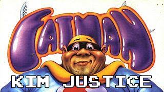 Fatman:  The Caped Consumer Review - Commodore Amiga - Kim Justice (Kimblitz #8)