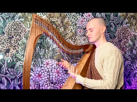 Celestial Dreams Harp Meditation - Relax, Unwind & Sleep Peacefully - Healing Frequency Celtic Harp