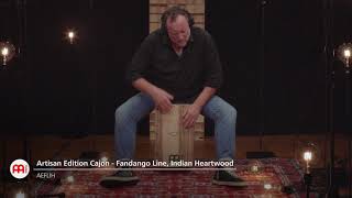 Video thumbnail for MEINL Percussion Artisan Edition Fandango Line Cajon - AEFLIH by Meinl Percussion - Official Product Videos