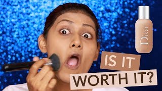 DIOR BACKSTAGE FACE AND BODY FOUNDATION | FIRST IMPRESSIONS AND REVIEW | Bosslady Shruti