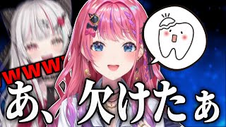 【 #のぞめるRadio 】倉持、石神に「歯が欠けた事件」の真相を語る───【にじさんじ切り抜き/倉持めると/石神のぞみ】