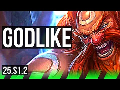 GRAGAS vs LEE SIN (JGL) | 10/1/7, Godlike | KR Master | 25.S1.2