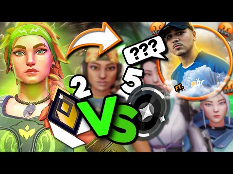 2 RADIANTES VS 5 FERROS | Fui ao resgate do meu mano 2T