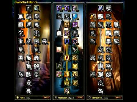New Level 80 Paladin Talent Build .::World of Warcraft::.