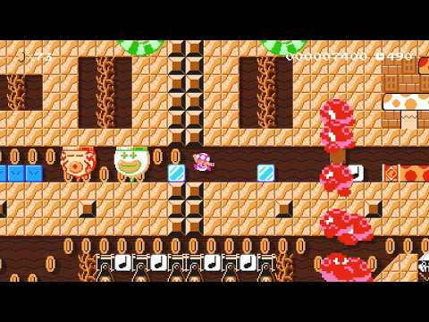 Speedrun→Refresh→Keeprun豪華3点盛り#4 by レインボーちゃん 🍄 Super Mario Maker 2 😶 No Commentary　#ach