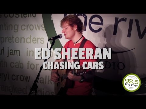 Ed Sheeran performs "Chasing Cars' (Snow Patrol Cover)