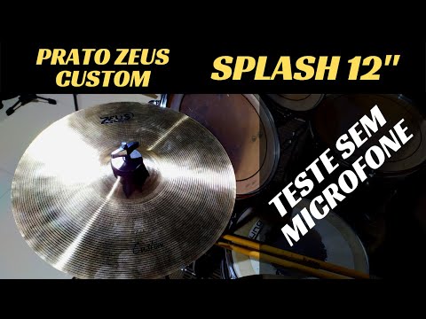 Unboxing do Prato Splash "12" - Zeus Custom