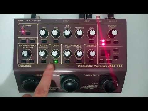 BOSS AD10 SOUND ( NO TALKING)