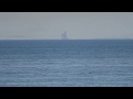 Mirage Of A Passenger Boat Disappearing Behind The Horizon Time Lapse X 75