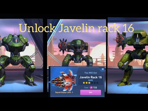 unlock Javelin rack 16 +paragon Zephyr guardian with javelin rack /mech arena /malayalam{ep 13}