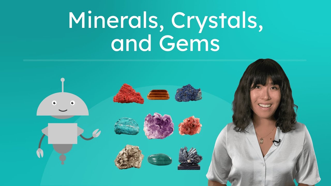 Minerals, Crystals, and Gems - Elementary Science for Kids!