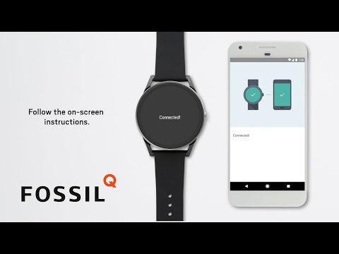 How To Set Up Your Fossil Q Control Smartwatch