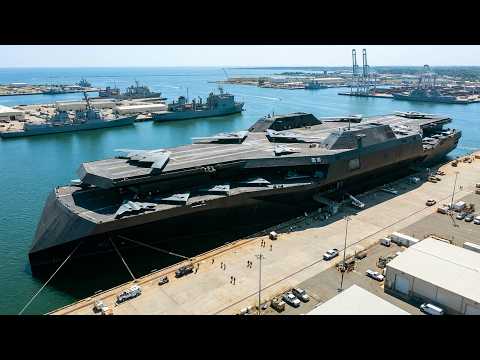 This NEW US Aircraft Carrier Can Control an Entire Ocean!