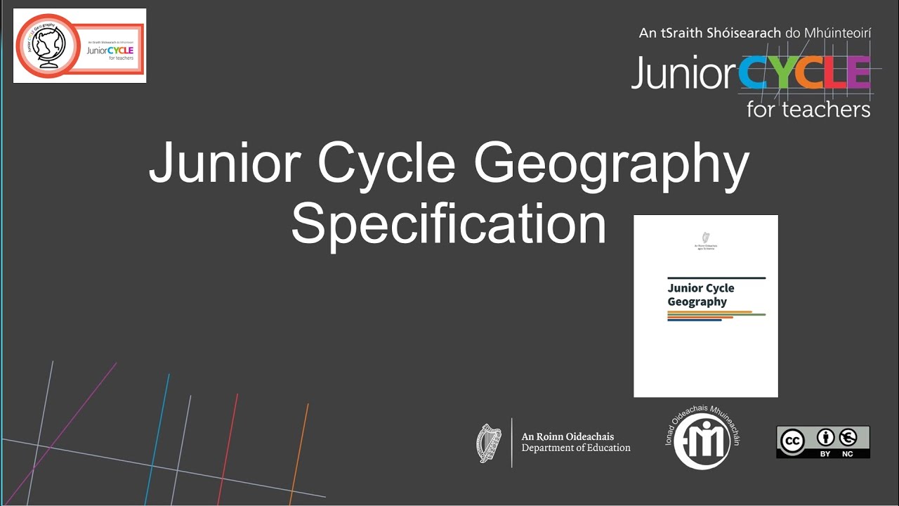 Introduction to the Junior Cycle Geography Specification